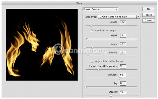 Create surreal fire fire effect in Photoshop Picture 13