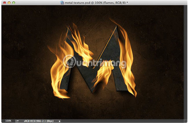 Create surreal fire fire effect in Photoshop Picture 14