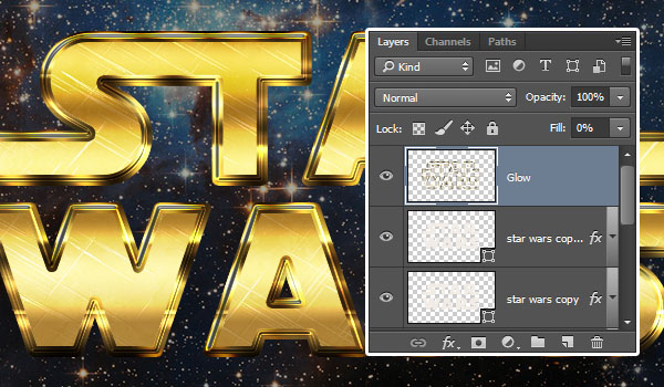 Create text effects like Star Wars movie Poster in Photoshop Picture 27