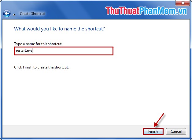 Create the shortcut icon and start the computer on the Desktop Picture 7