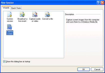 Create tutorial video with Windows Media Encoder Picture 2