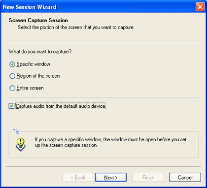 Create tutorial video with Windows Media Encoder Picture 3