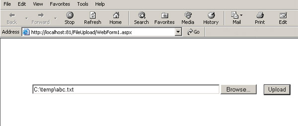 Picture 3 of Create upload file with VB.NET