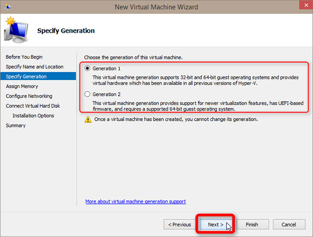 Create virtual machines with Hyper-V on Windows 8 and Windows 10 Picture 42