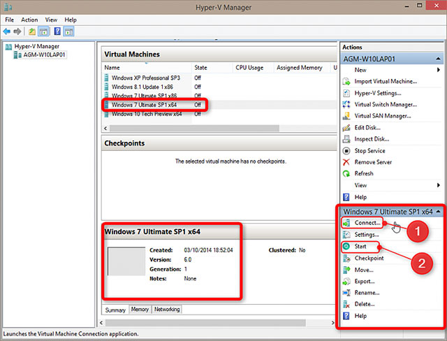 Create virtual machines with Hyper-V on Windows 8 and Windows 10 Picture 52