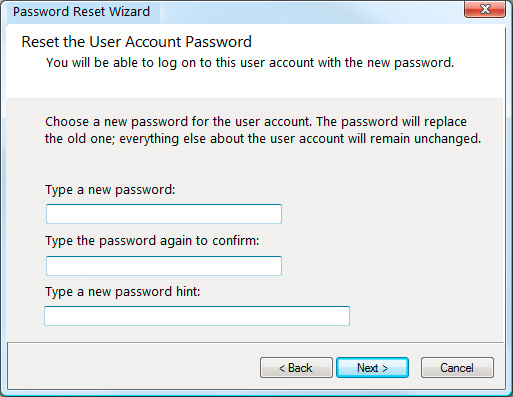 Create Windows Password Reset Disk on Windows 7 with USB Flash Drive Picture 8