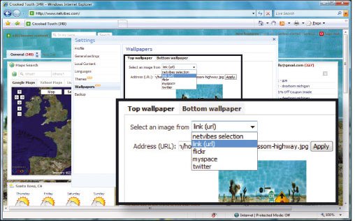 Create your own portal on Netvibes Picture 1