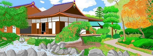 Creating beautiful paintings with Paint, 87-year-old grandmother became hot Instagramer Picture 10