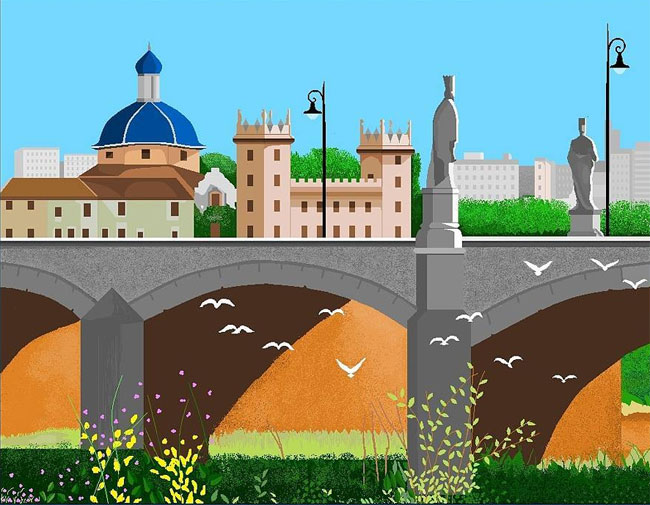 Creating beautiful paintings with Paint, 87-year-old grandmother became hot Instagramer Picture 4