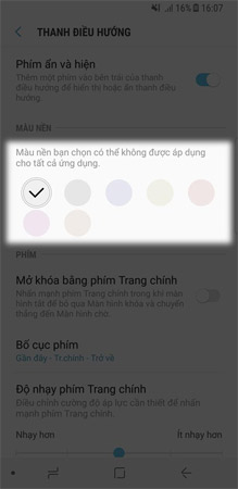 Custom tips for virtual navigation keys on Samsung phones are more convenient Picture 3