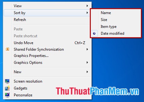Customize icon icon on the Desktop Picture 7