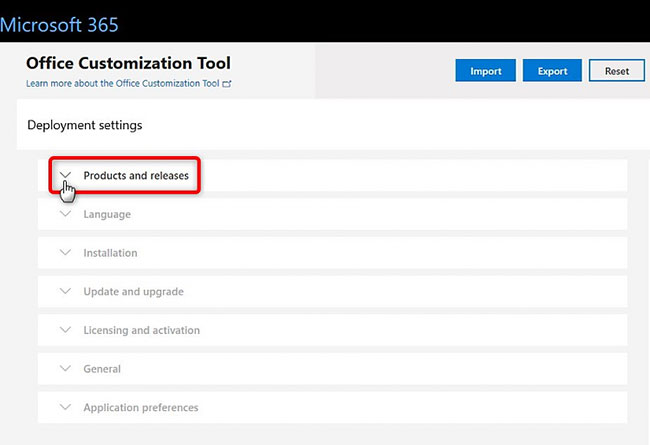 Customize settings or change Microsoft Office with Office Deployment Tool Picture 2