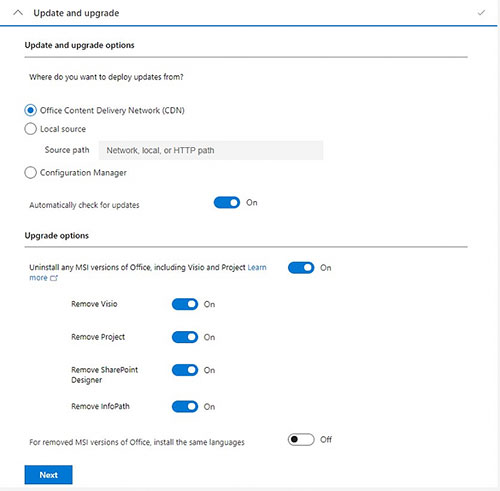 Customize settings or change Microsoft Office with Office Deployment Tool Picture 6