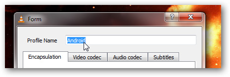 Customize video size suitable for Android phones with VLC Picture 7