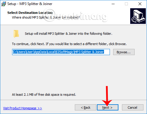 Cut music with MP3 Splitter & Joiner Picture 2