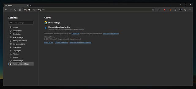 Dark mode in Microsoft Edge has been edited more appropriately Picture 2