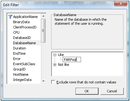 Database monitoring with SQL Profiler Picture 3