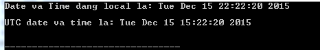 Date and Time in C ++ Picture 1