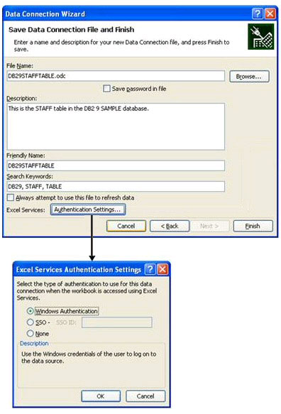 DB2 9 and Microsoft Excel 2007 - Part 1: Get data Picture 13