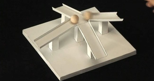 Decode the ball mystery itself 'climb the slope' at the 'non-gravity' hill Picture 2