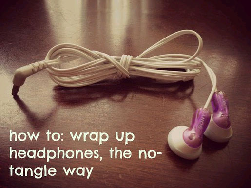 Decode the cause of the headphones ... tangled Picture 4