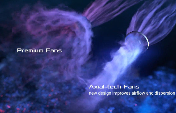 Decode the super exclusive cooling fan design from the world famous graphics card brands Picture 6