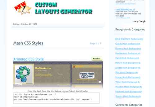 Decorate Mash with MashFreaks Picture 1