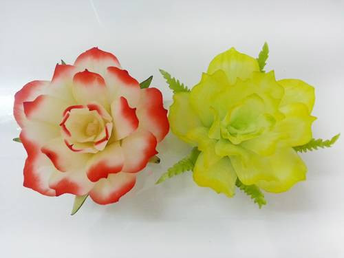 Decorate the Mid-Autumn fruit tray with roses, chrysanthemum, water lily made from super beautiful papaya Picture 9