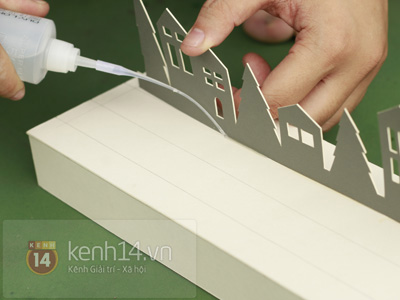 Decorate the room with a beautiful Christmas paper cover pattern Picture 10