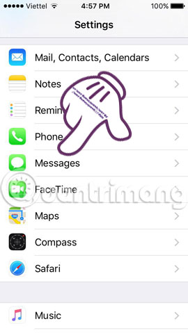 Delete automatic messages to increase memory capacity in iPhone Picture 6