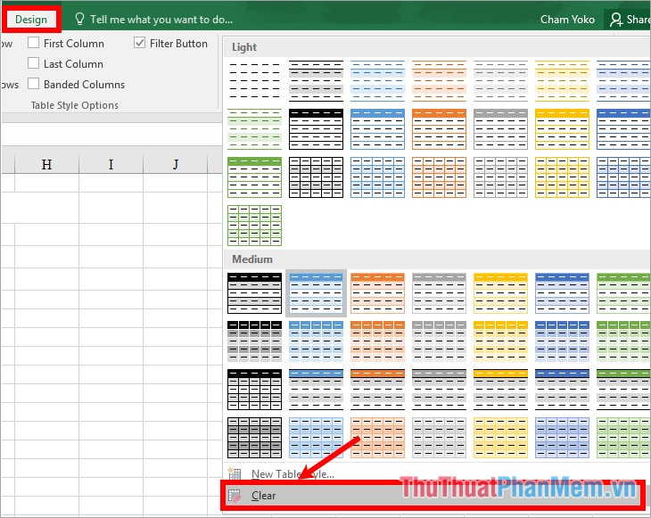 Delete background colors and backgrounds in Excel - TipsMake.com