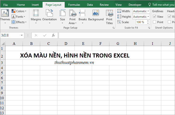 Bạn đang tìm cách xóa màu nền và phông nền trong Excel? Bạn sử dụng chức năng này để tăng tính hiệu quả và thẩm mỹ cho bảng tính của mình. Hãy cùng xem hướng dẫn chi tiết về cách xóa màu nền và phông nền trong Excel để trình bày dữ liệu của bạn một cách chuyên nghiệp hơn nhé!