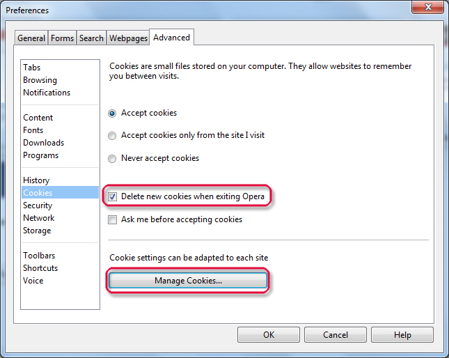 Delete cookies in popular browsers Picture 19