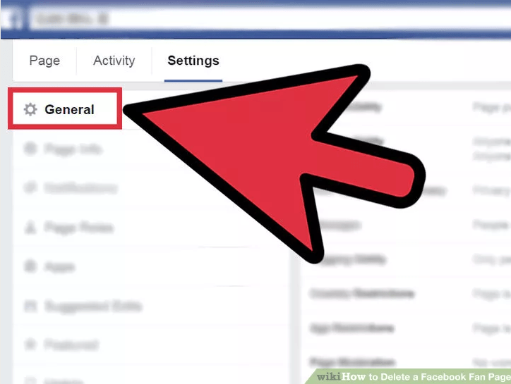 Delete Facebook fanpage on computer and phone Picture 5