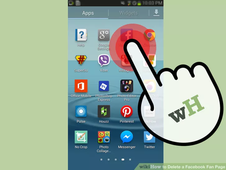 Delete Facebook fanpage on computer and phone Picture 8
