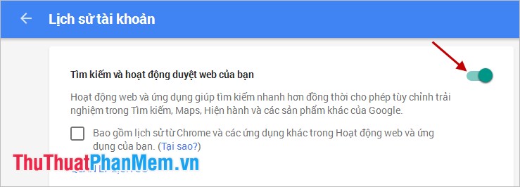 Delete search history on Google Picture 8