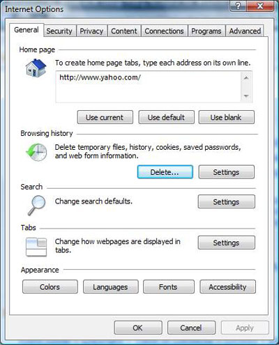 Delete temporary Internet files with Group Policy Preferences Picture 1