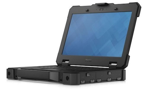 Dell launched a ruggedized computer with a 180-degree flip screen Picture 1