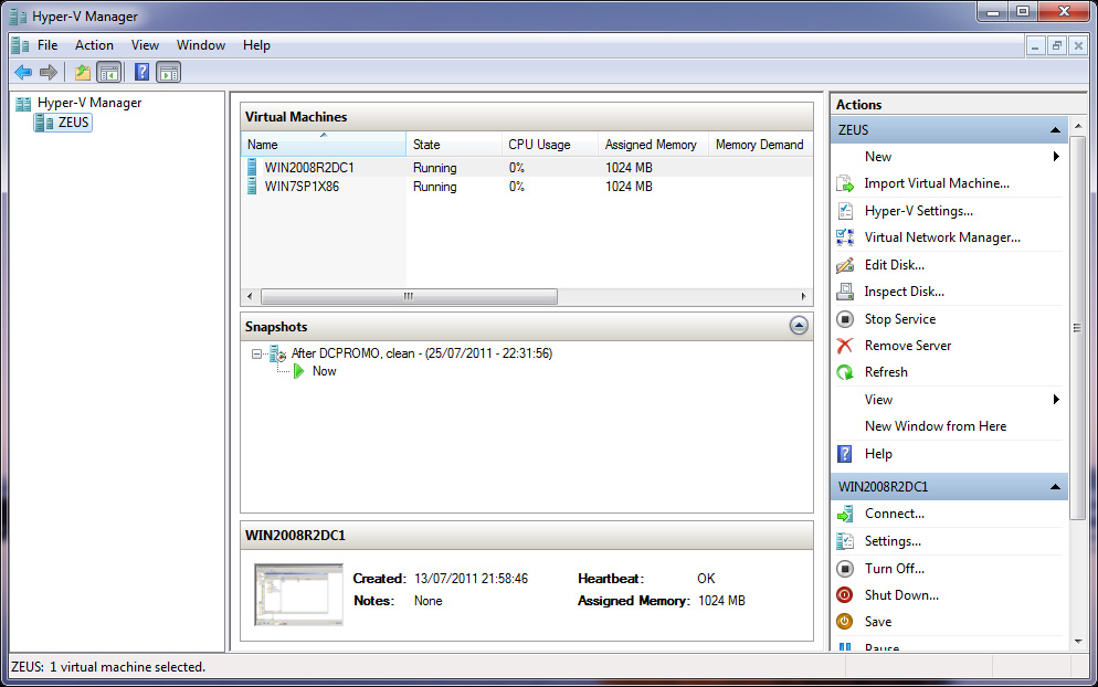 Deny access when managing Hyper-V remote server in Workgroup Picture 4
