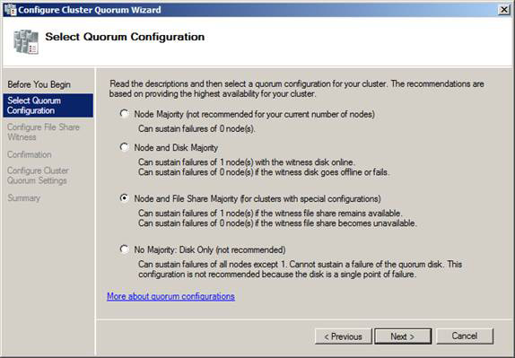 Deploy CCR Cluster of Exchange 2007 SP1 on Windows Server 2008 Failover Cluster (Part 2) Picture 17