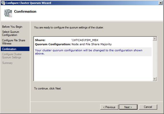 Deploy CCR Cluster of Exchange 2007 SP1 on Windows Server 2008 Failover Cluster (Part 2) Picture 19