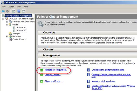 Deploy CCR Cluster of Exchange 2007 SP1 on Windows Server 2008 Failover Cluster (Part 2) Picture 21
