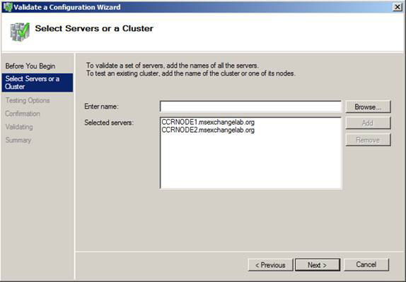 Deploy CCR Cluster of Exchange 2007 SP1 on Windows Server 2008 Failover Cluster (Part 2) Picture 23