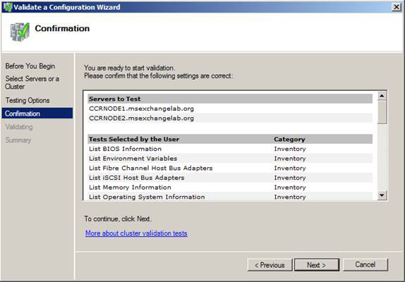 Deploy CCR Cluster of Exchange 2007 SP1 on Windows Server 2008 Failover Cluster (Part 2) Picture 25
