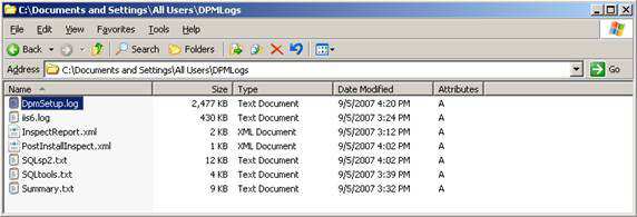 Deploy Data Protection Manager 2007 (Part 1) Picture 6