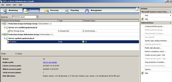Deploy Data Protection Manager 2007 (Part 2) Picture 10