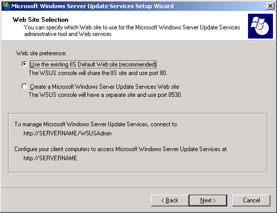 Deploy Microsoft Windows server upgrade services Picture 5