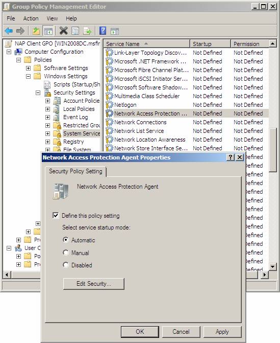 Deploying IPsec Server and Domain Isolation with Windows Server 2008 ...