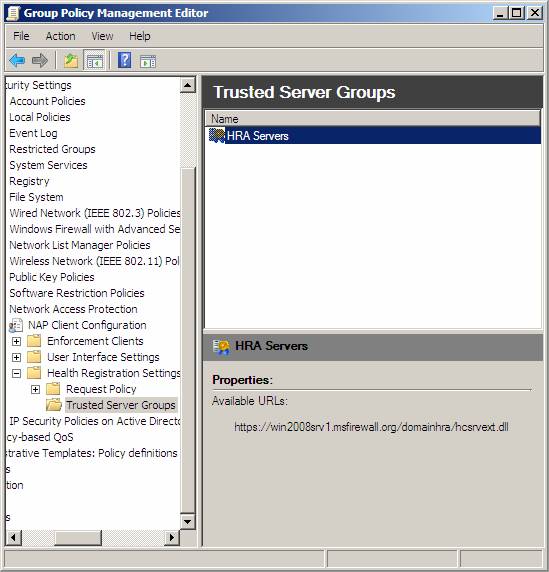 windows server 2008 security policy for network files