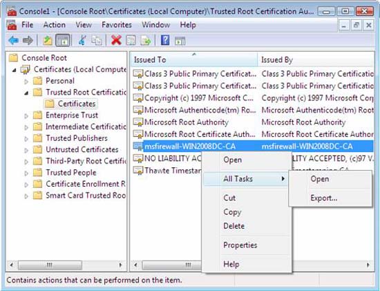 Deploying IPsec Server and Domain Isolation with Windows Server 2008 Group Policy - Part 3 Picture 35